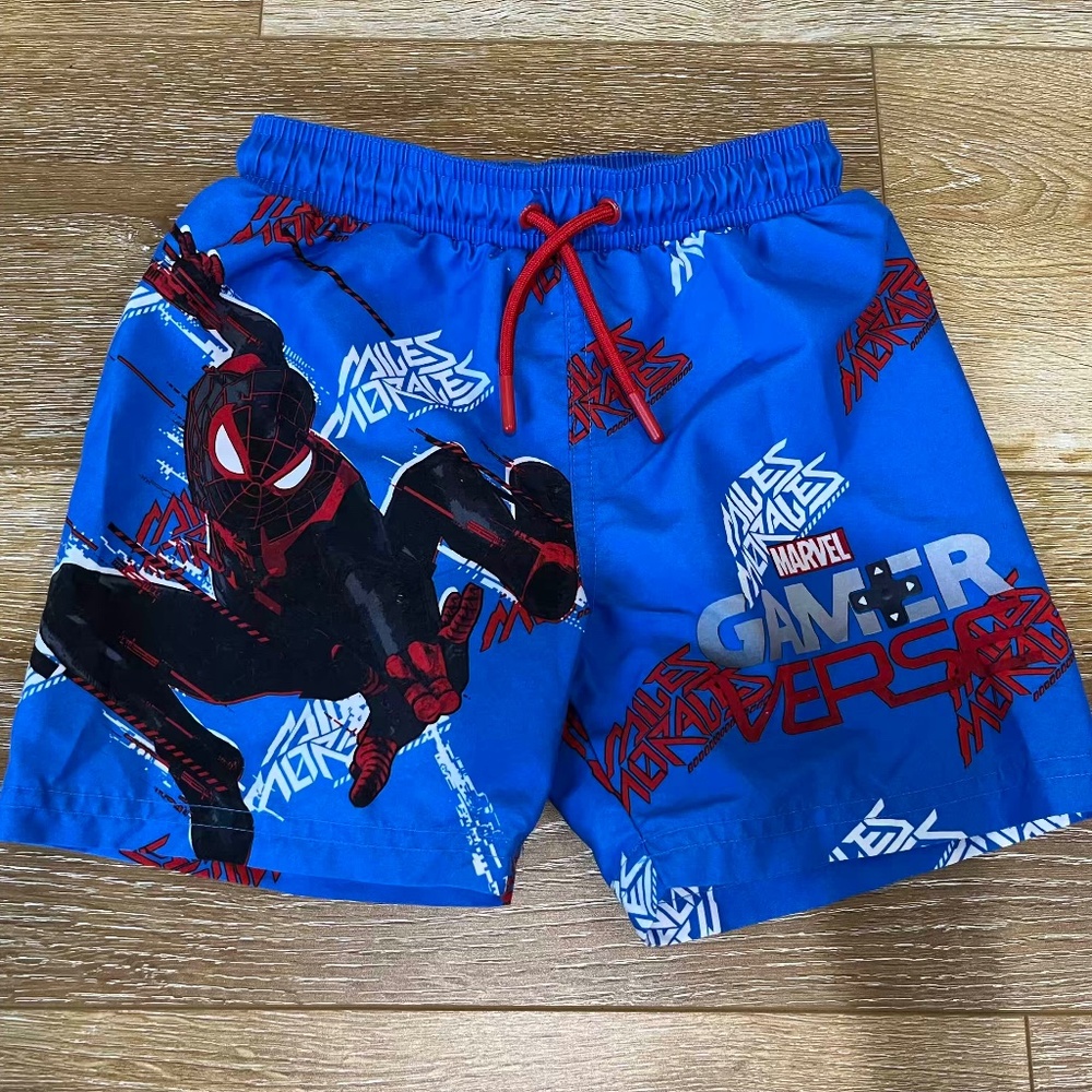 Marvel Spider-Man Miles Morales kids shorts 4-5 years perfect condition